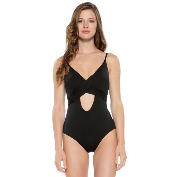 NWT Becca Multi-Way One Piece Swimsuit - Picture 2 of 8